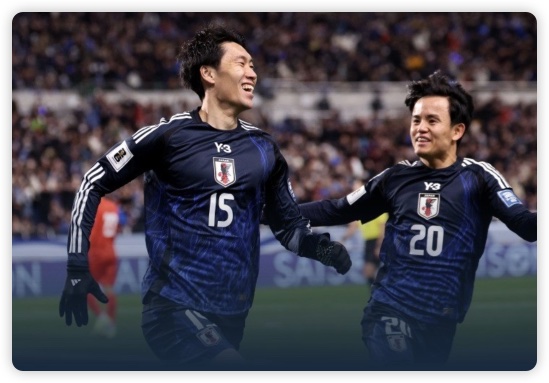 日本2-0巴林提前晋级世界杯 久保建英传射建功日本6胜1平轰24球